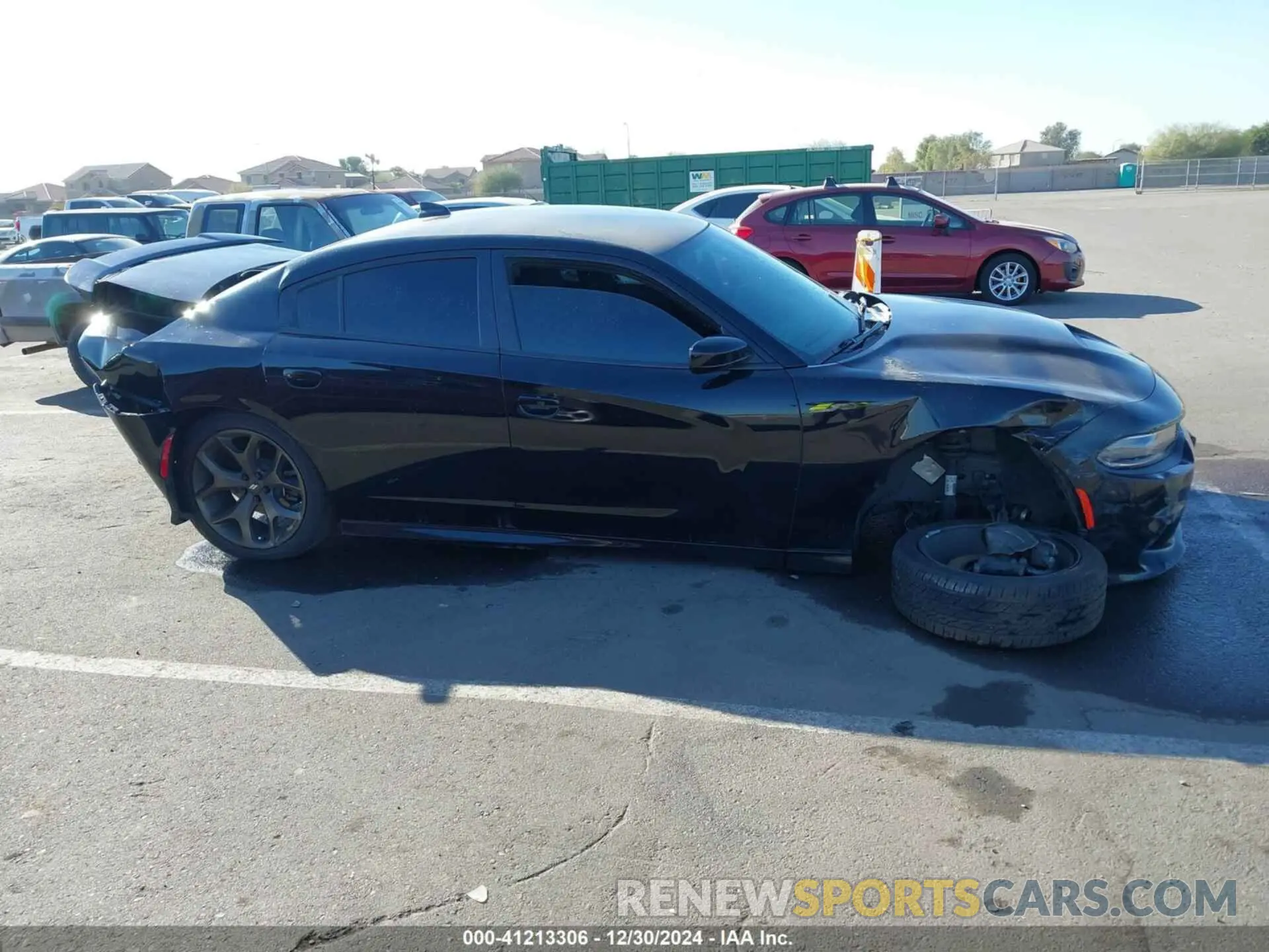 13 Photograph of a damaged car 2C3CDXHG6KH740375 DODGE CHARGER 2019