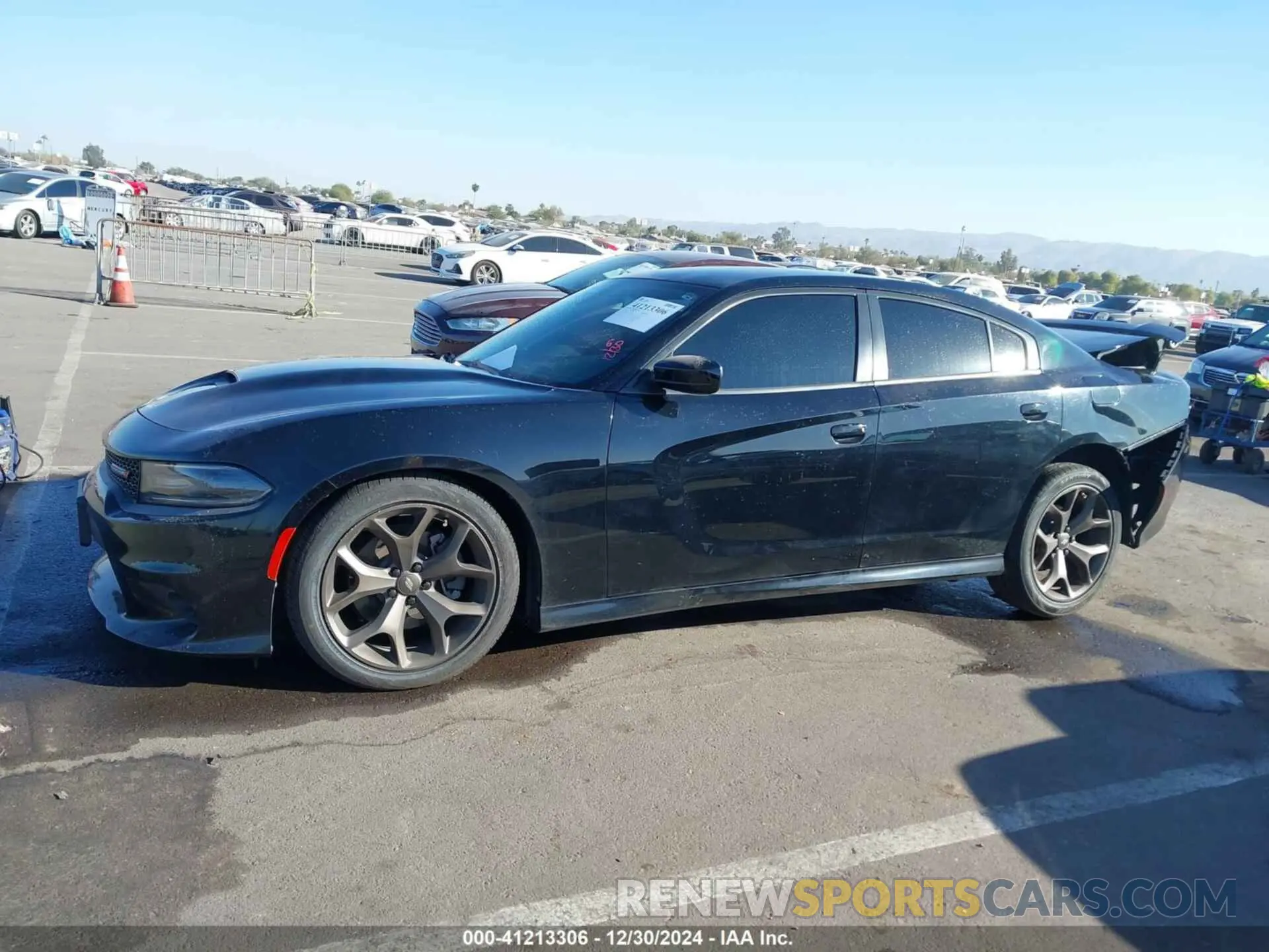14 Photograph of a damaged car 2C3CDXHG6KH740375 DODGE CHARGER 2019