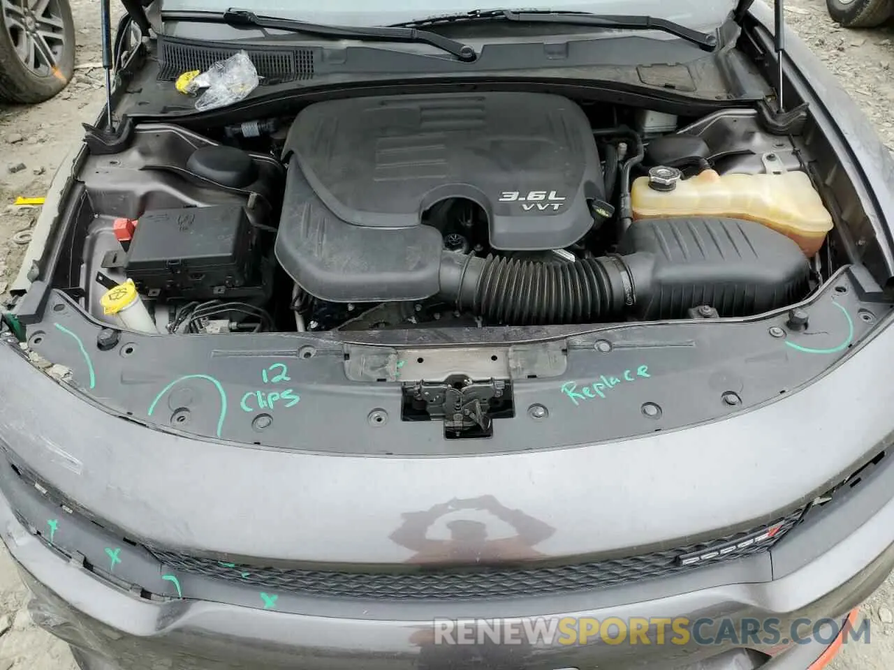11 Photograph of a damaged car 2C3CDXHG7KH568289 DODGE CHARGER 2019