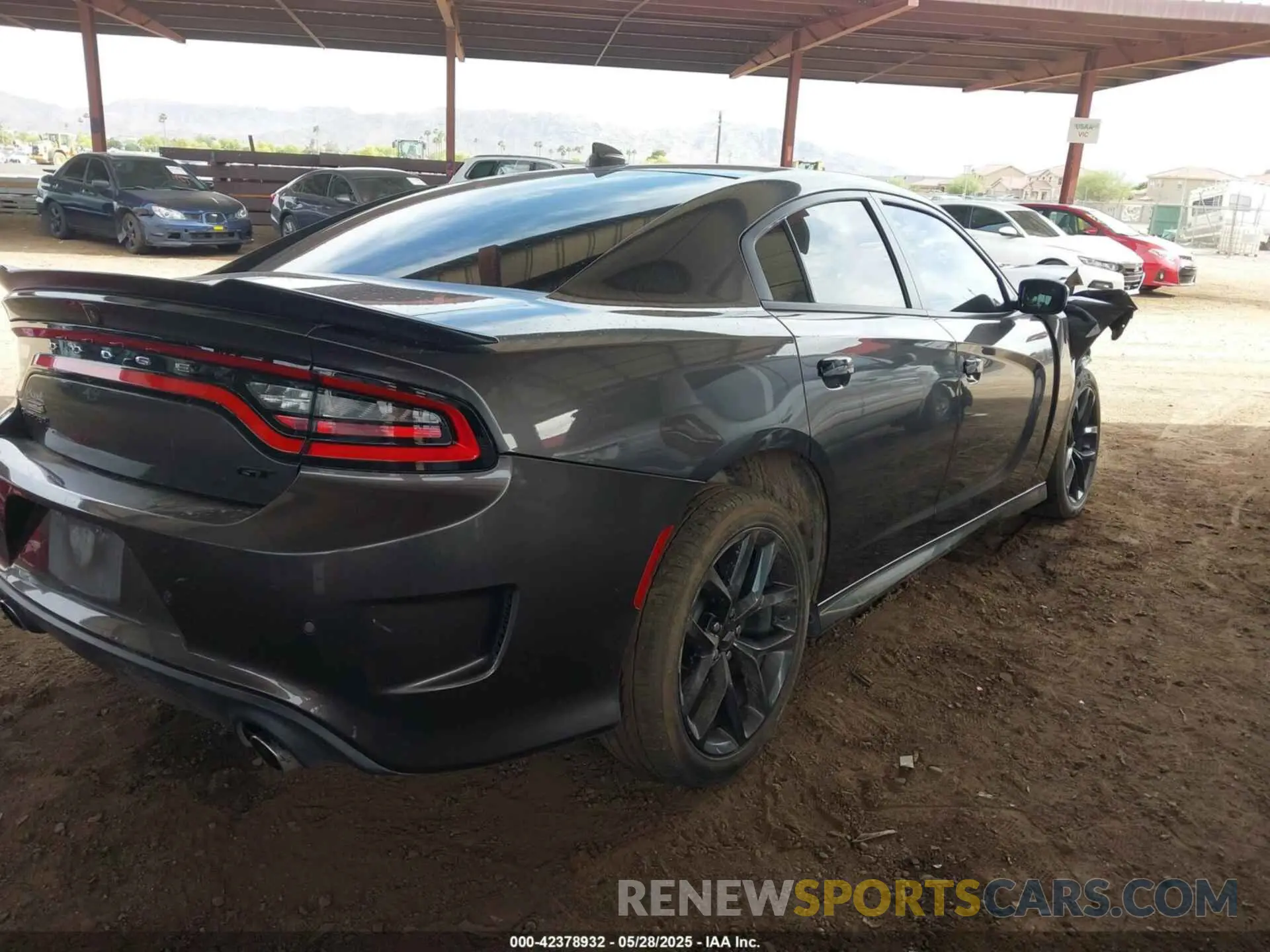 4 Photograph of a damaged car 2C3CDXHG7KH581740 DODGE CHARGER 2019