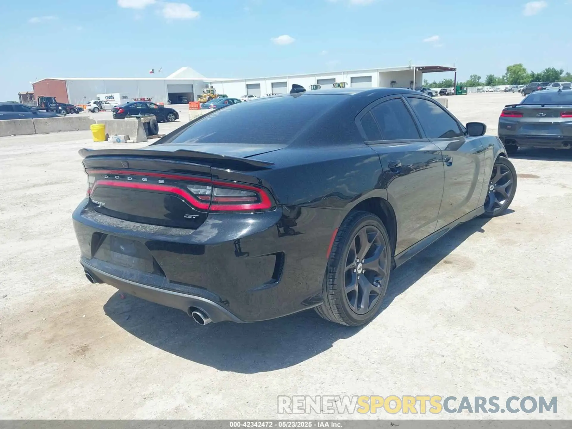 4 Photograph of a damaged car 2C3CDXHG7KH597064 DODGE CHARGER 2019