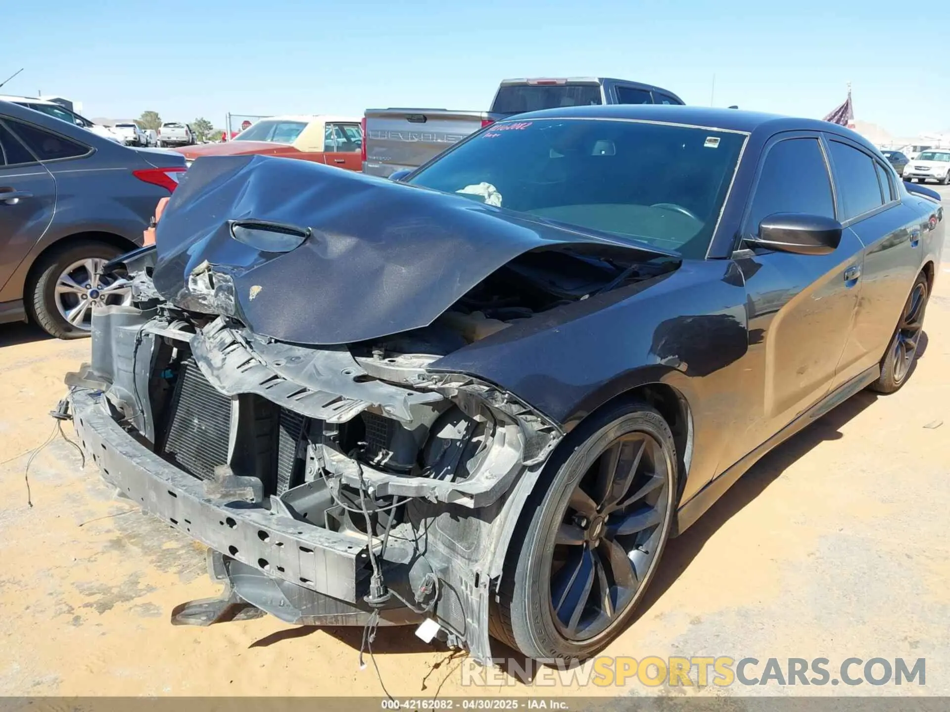 6 Photograph of a damaged car 2C3CDXHG7KH597761 DODGE CHARGER 2019