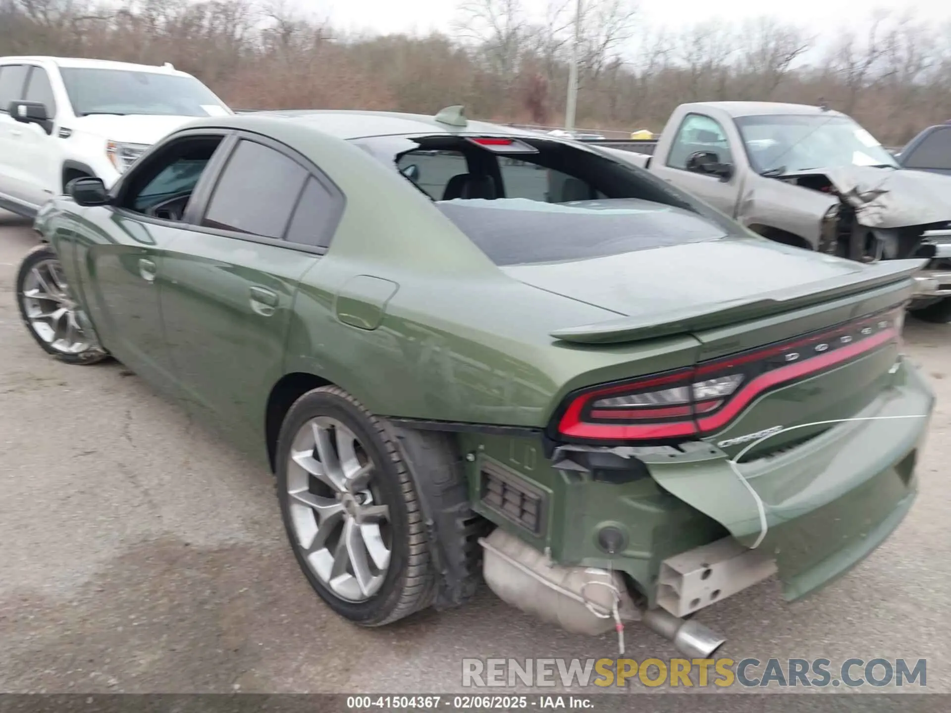 3 Photograph of a damaged car 2C3CDXHG7KH619502 DODGE CHARGER 2019