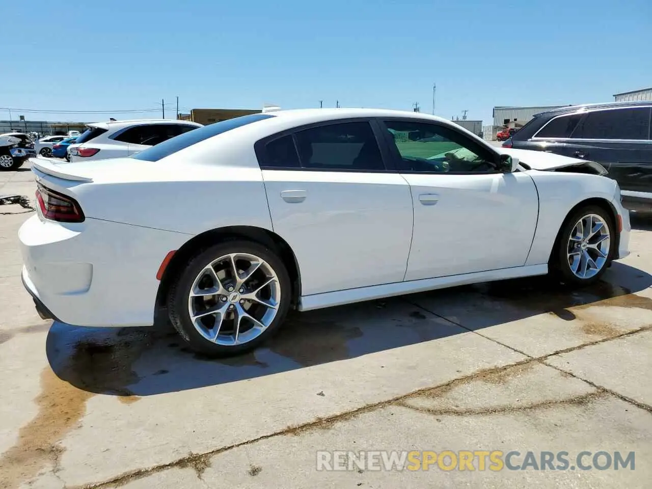 3 Photograph of a damaged car 2C3CDXHG7KH706610 DODGE CHARGER 2019