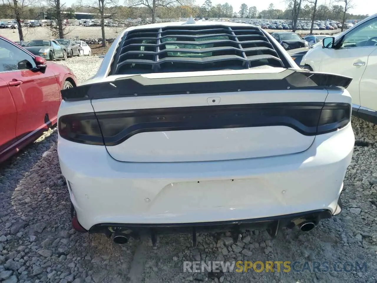 6 Photograph of a damaged car 2C3CDXHG8KH583898 DODGE CHARGER 2019