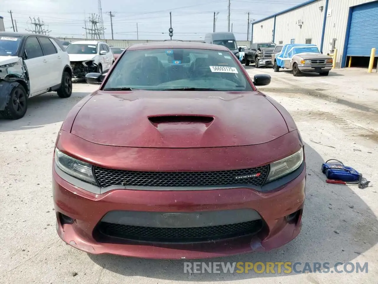 5 Photograph of a damaged car 2C3CDXHG8KH597557 DODGE CHARGER 2019