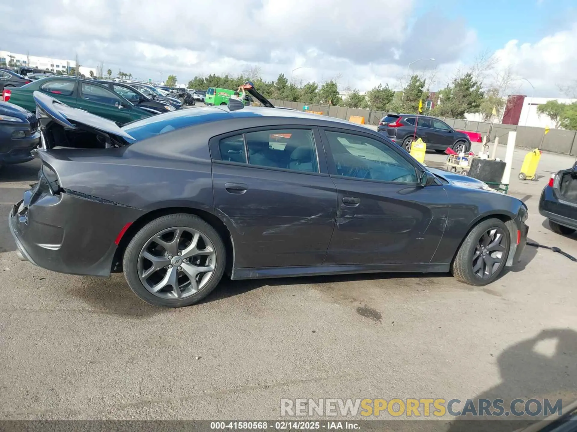 13 Photograph of a damaged car 2C3CDXHG8KH673651 DODGE CHARGER 2019