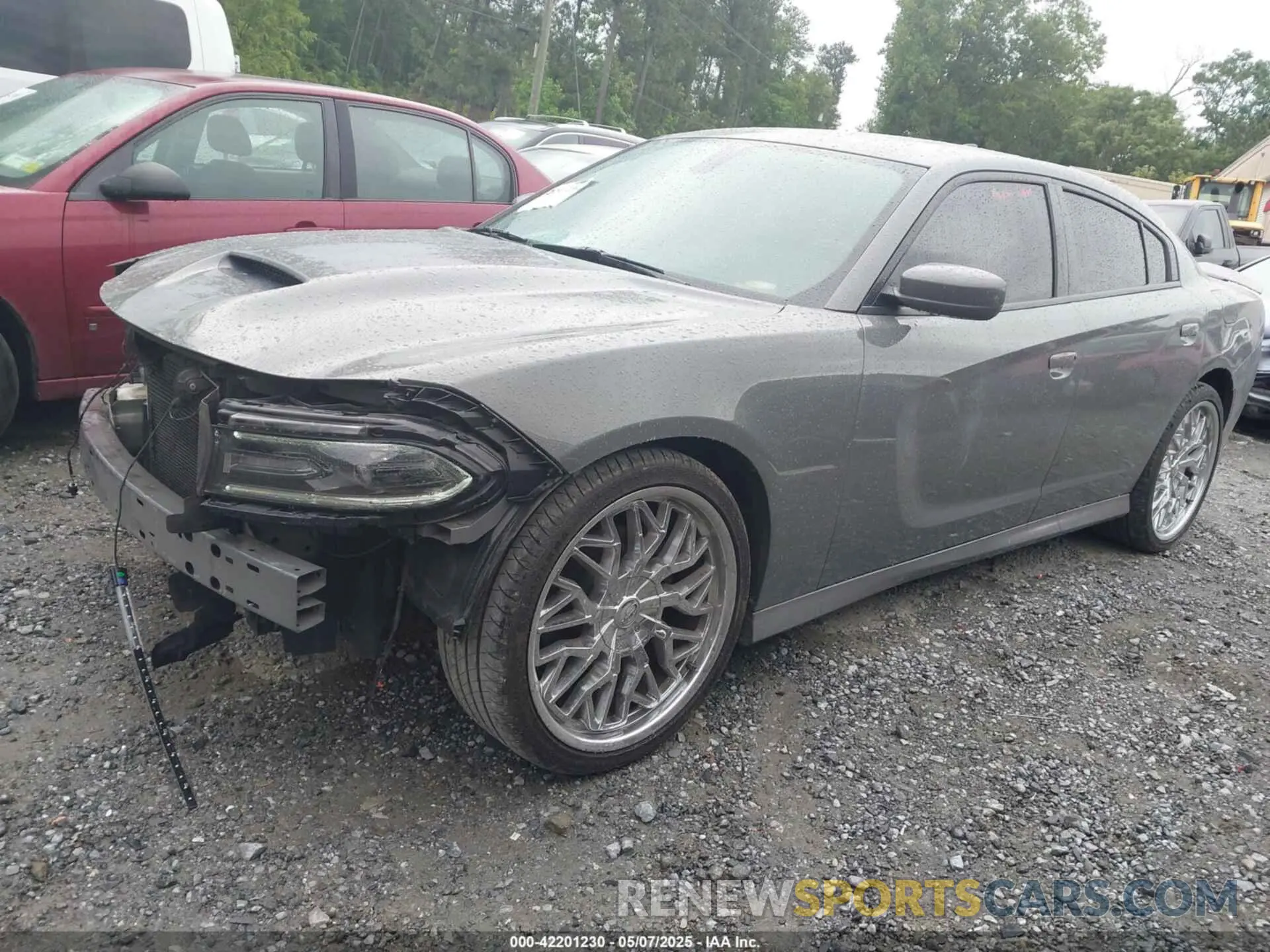 2 Photograph of a damaged car 2C3CDXHG9KH512483 DODGE CHARGER 2019