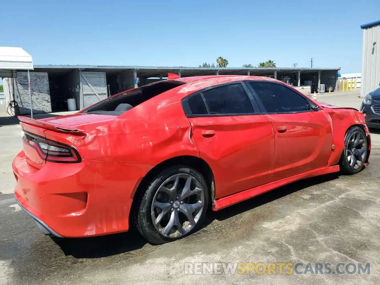 3 Photograph of a damaged car 2C3CDXHG9KH608811 DODGE CHARGER 2019