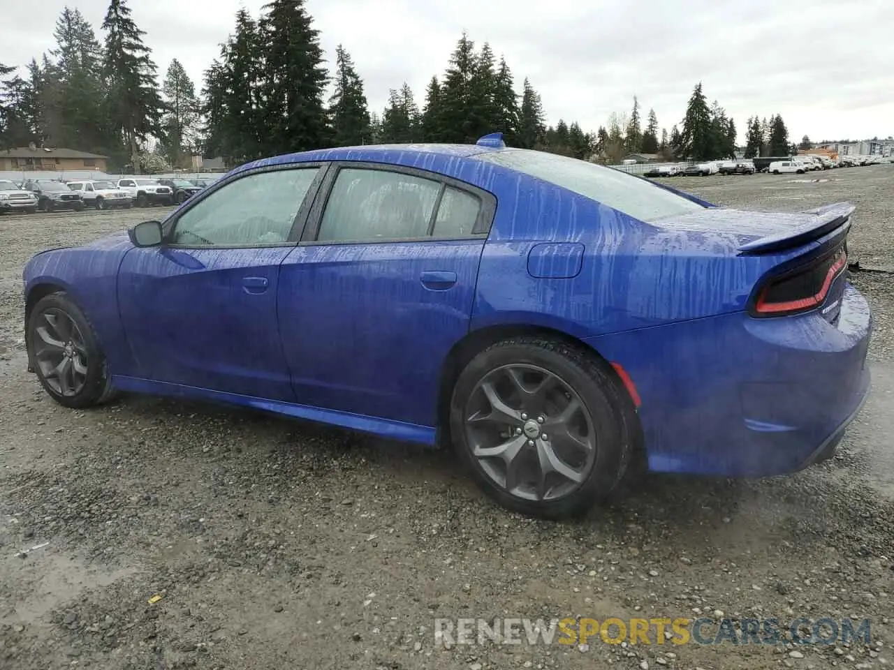 2 Photograph of a damaged car 2C3CDXHG9KH612745 DODGE CHARGER 2019