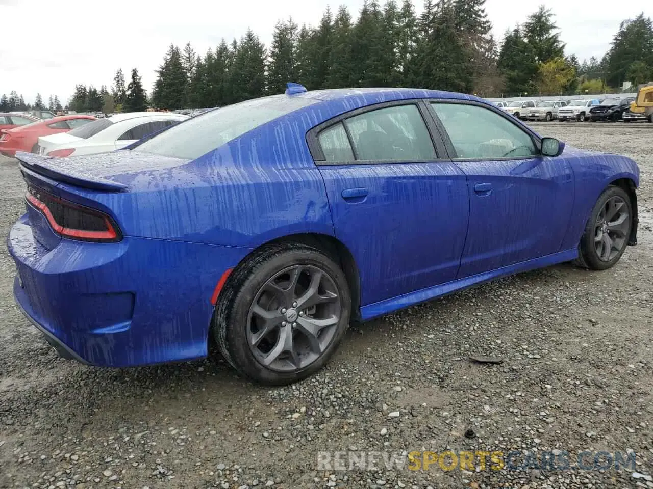 3 Photograph of a damaged car 2C3CDXHG9KH612745 DODGE CHARGER 2019