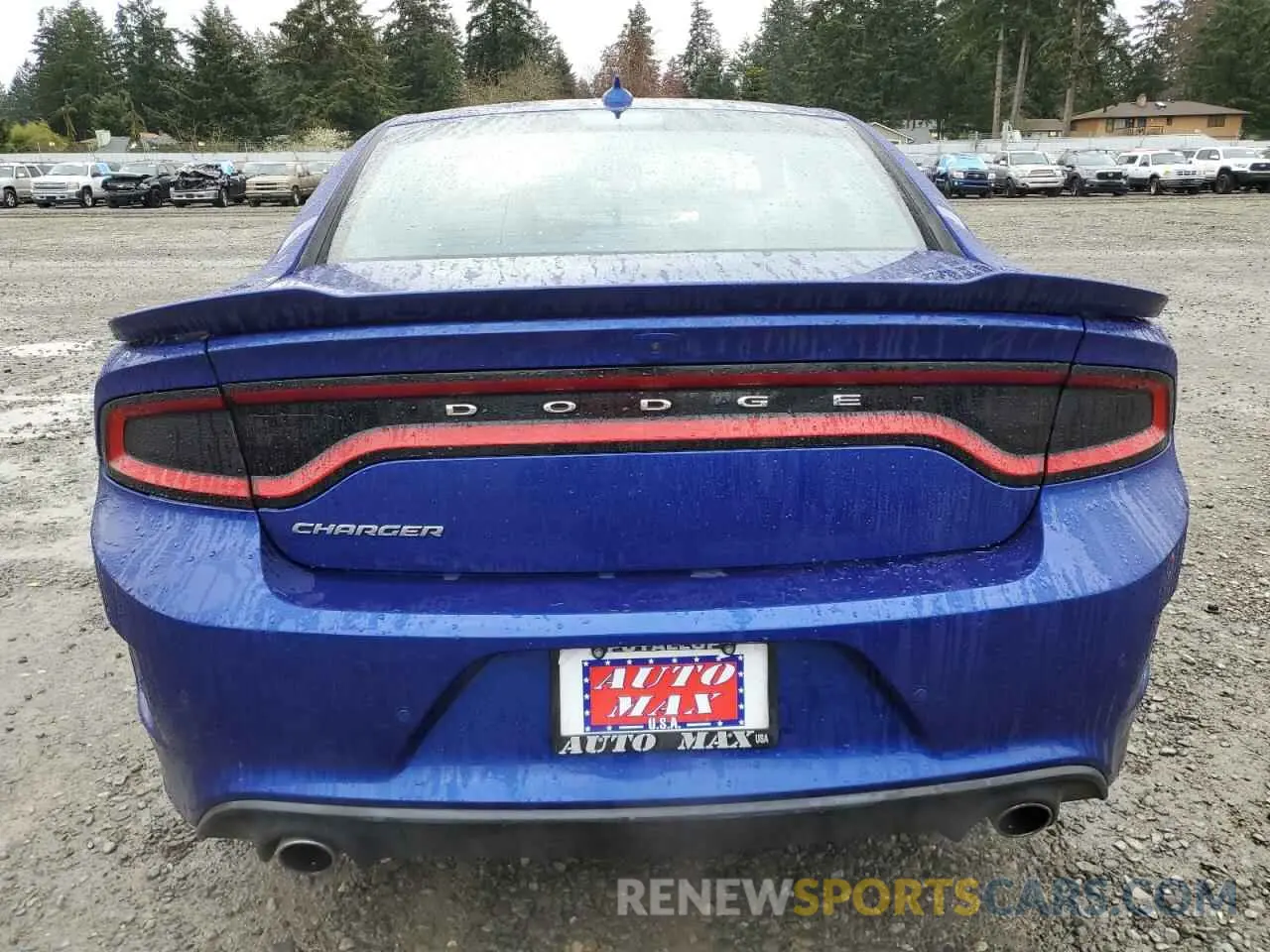 6 Photograph of a damaged car 2C3CDXHG9KH612745 DODGE CHARGER 2019