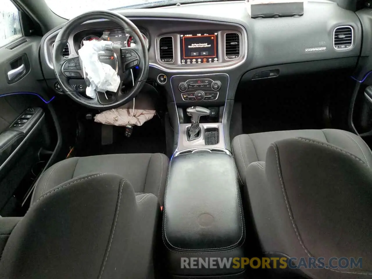8 Photograph of a damaged car 2C3CDXHG9KH612745 DODGE CHARGER 2019