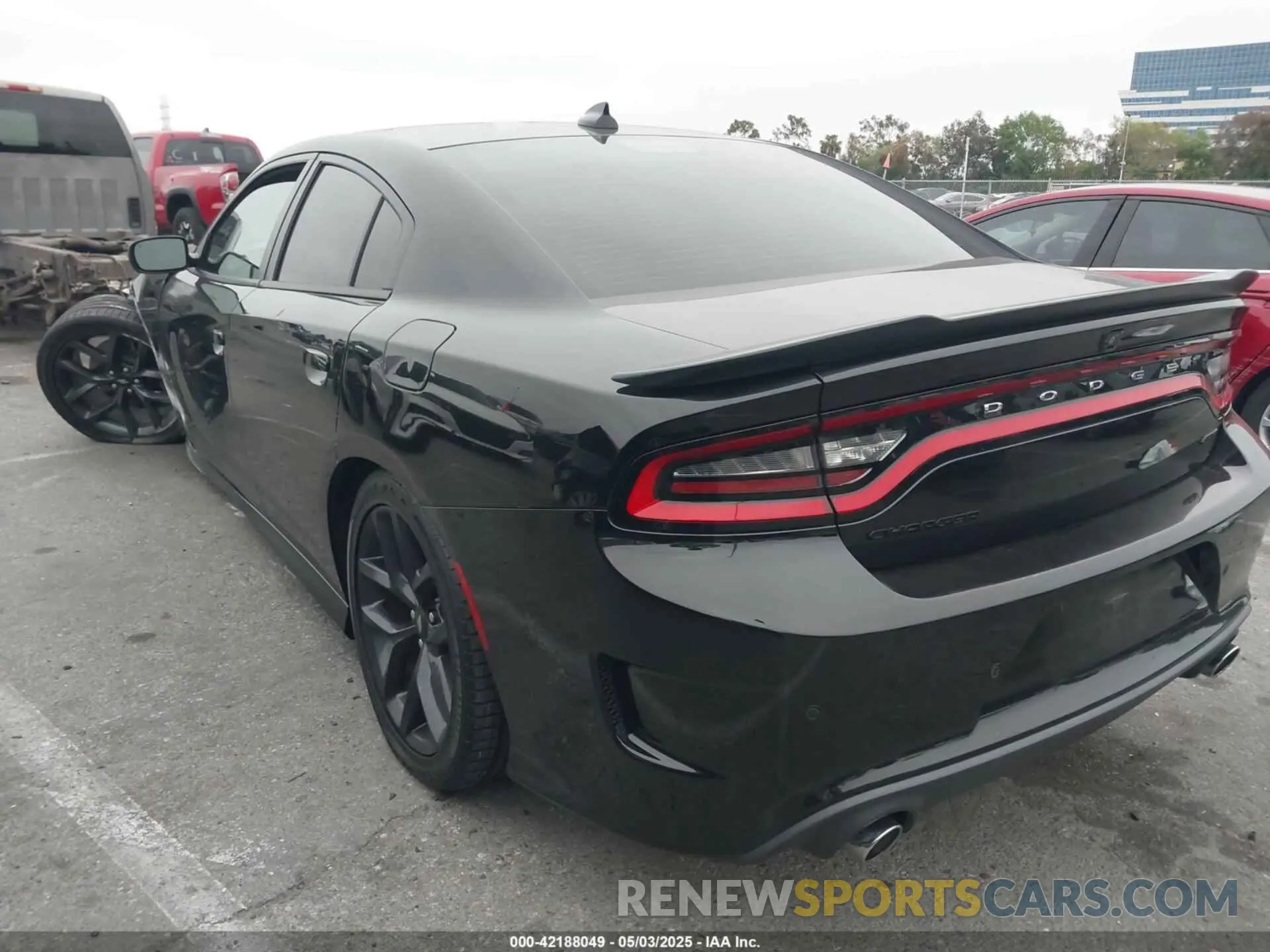 3 Photograph of a damaged car 2C3CDXHG9KH713879 DODGE CHARGER 2019