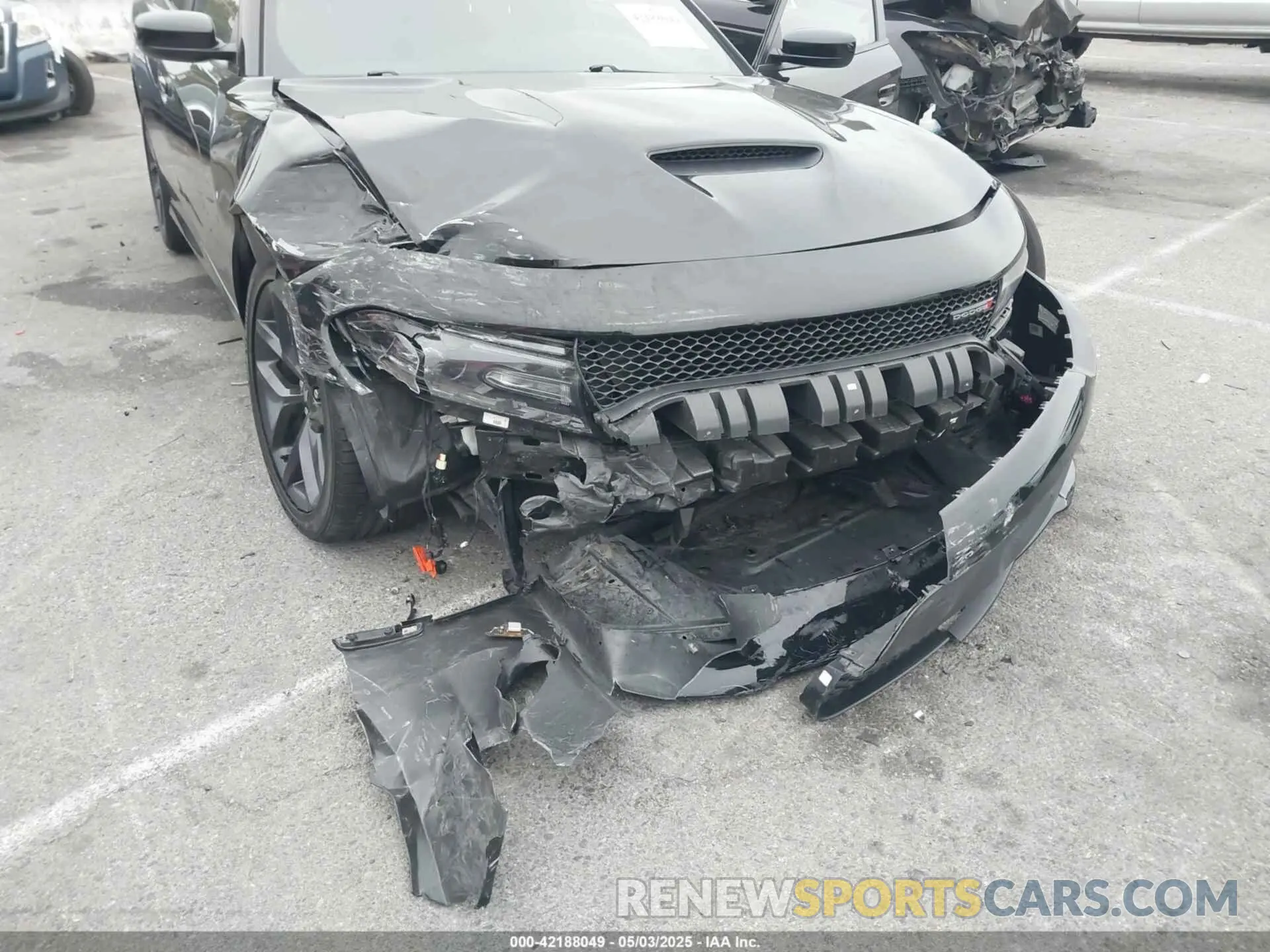 6 Photograph of a damaged car 2C3CDXHG9KH713879 DODGE CHARGER 2019