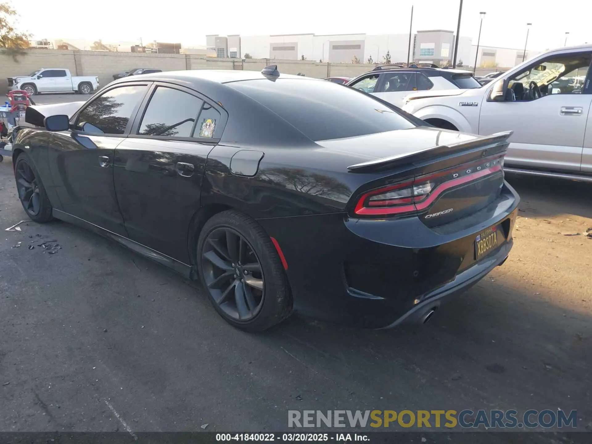3 Photograph of a damaged car 2C3CDXHGXKH597477 DODGE CHARGER 2019