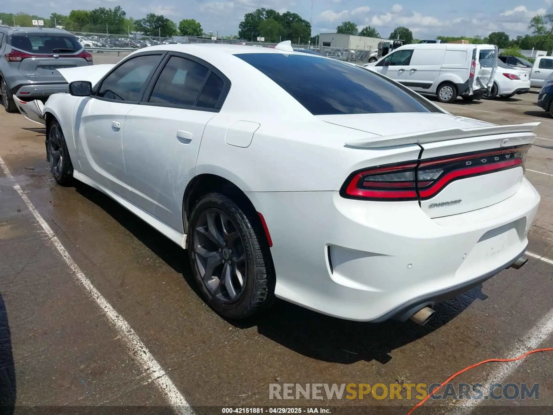 3 Photograph of a damaged car 2C3CDXHGXKH608848 DODGE CHARGER 2019
