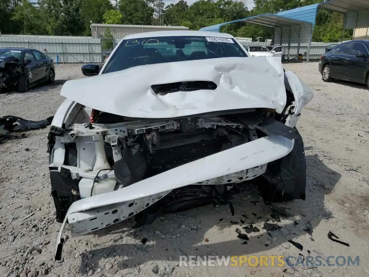 5 Photograph of a damaged car 2C3CDXHGXKH693058 DODGE CHARGER 2019