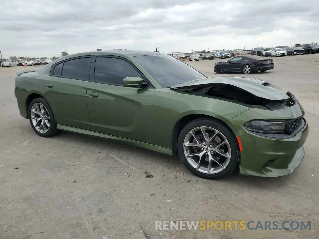 4 Photograph of a damaged car 2C3CDXHGXKH749094 DODGE CHARGER 2019