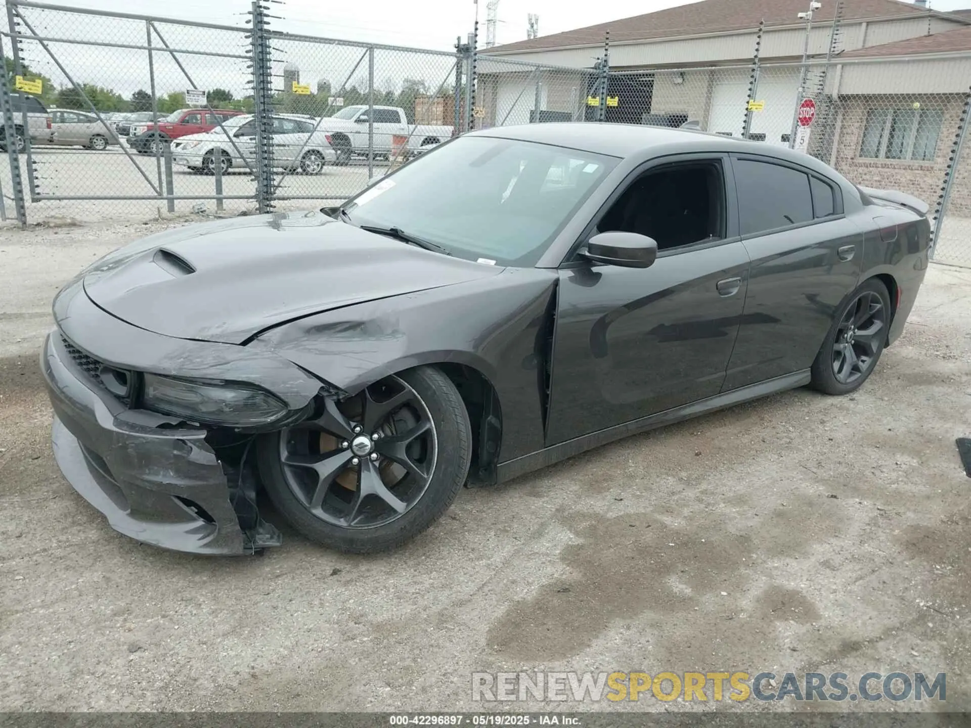 2 Photograph of a damaged car 2C3CDXHGXKH749466 DODGE CHARGER 2019
