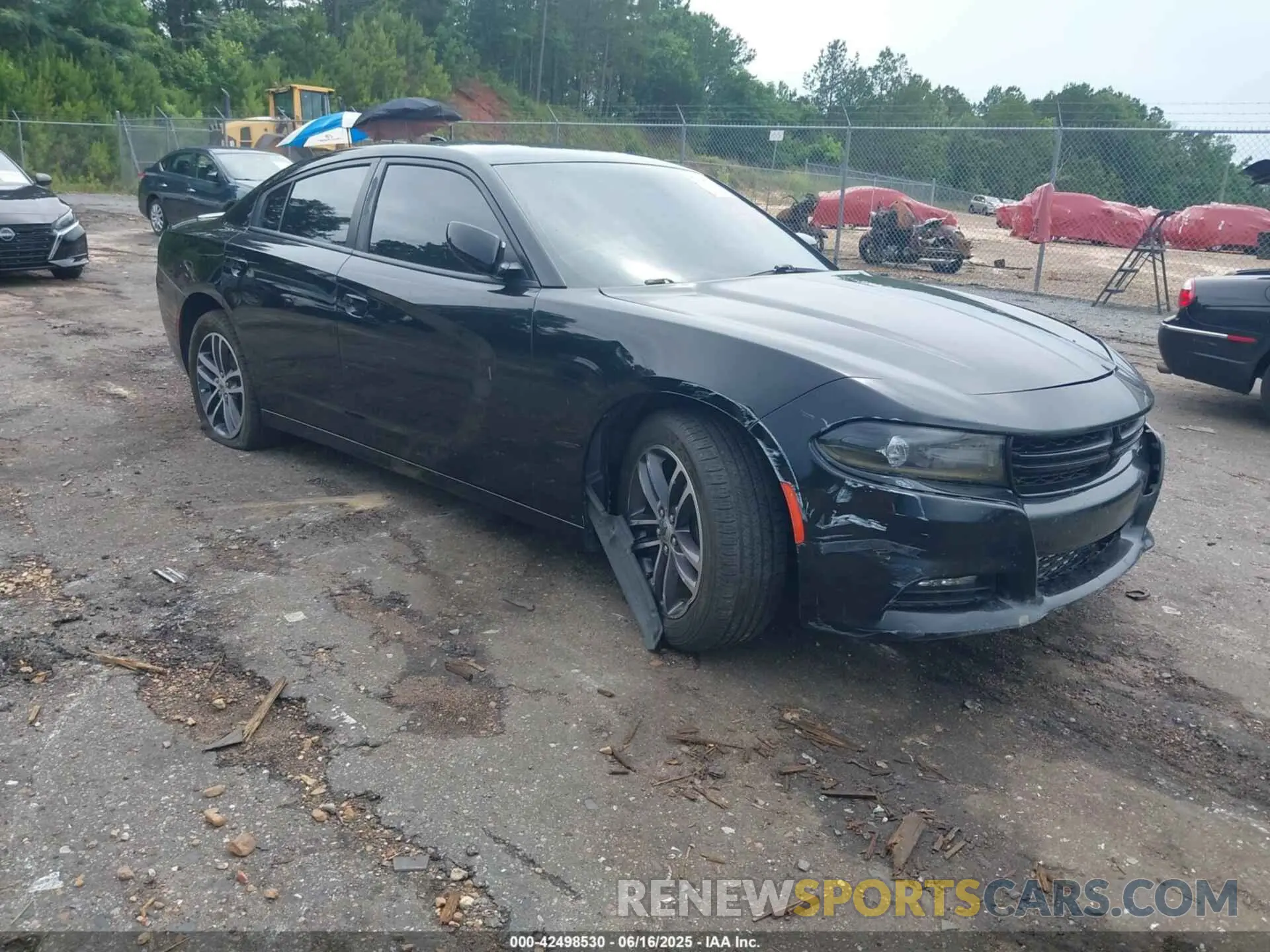 1 Photograph of a damaged car 2C3CDXJG0KH757957 DODGE CHARGER 2019
