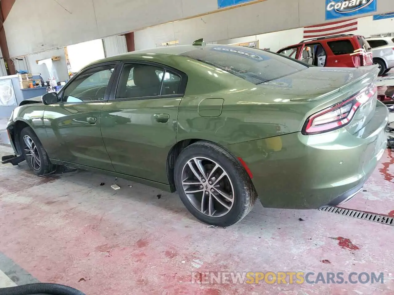 2 Photograph of a damaged car 2C3CDXJG2KH757748 DODGE CHARGER 2019