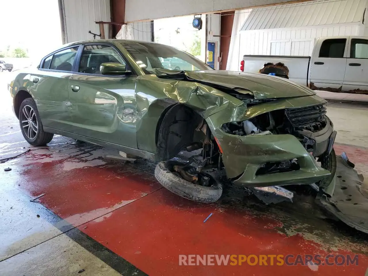 4 Photograph of a damaged car 2C3CDXJG2KH757748 DODGE CHARGER 2019