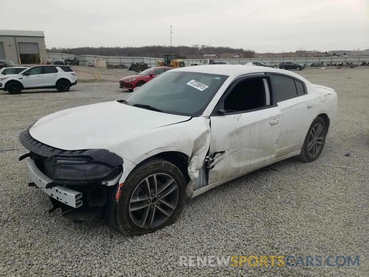 1 Photograph of a damaged car 2C3CDXJG3KH758049 DODGE CHARGER 2019
