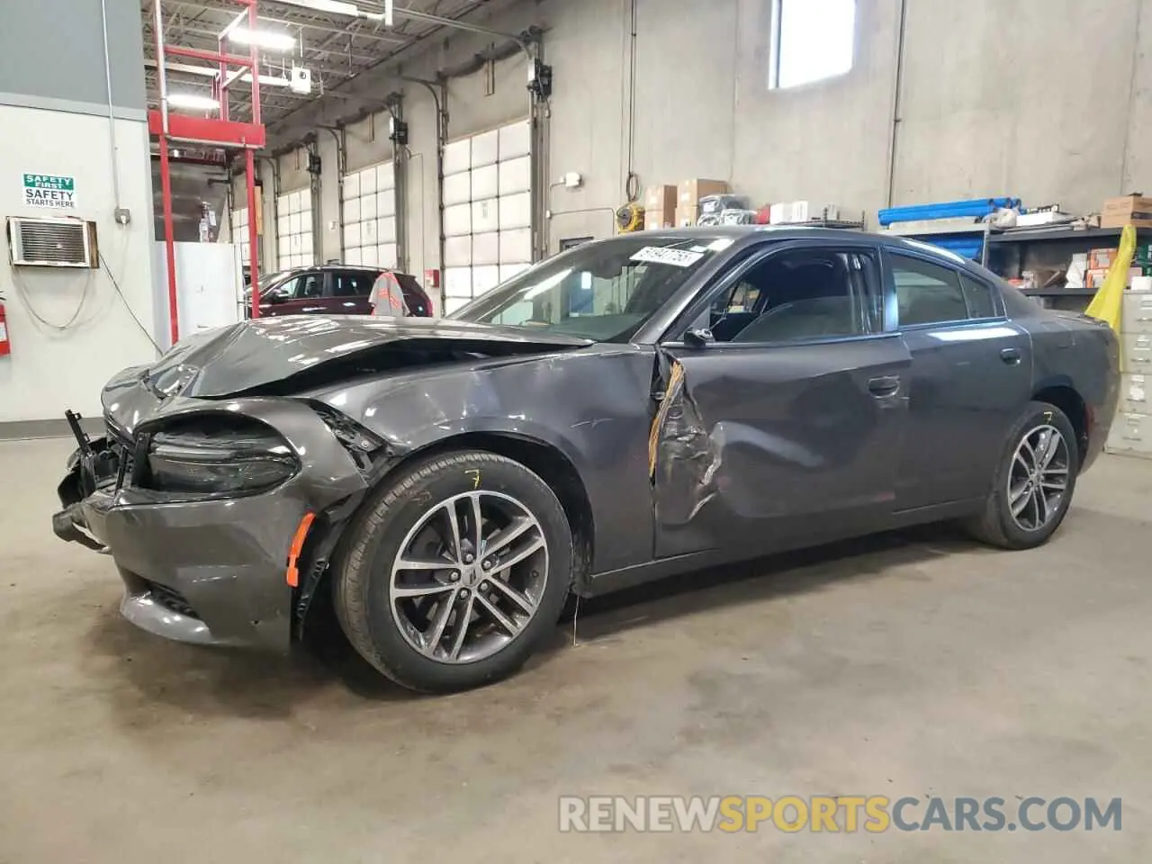 1 Photograph of a damaged car 2C3CDXJG4KH520470 DODGE CHARGER 2019