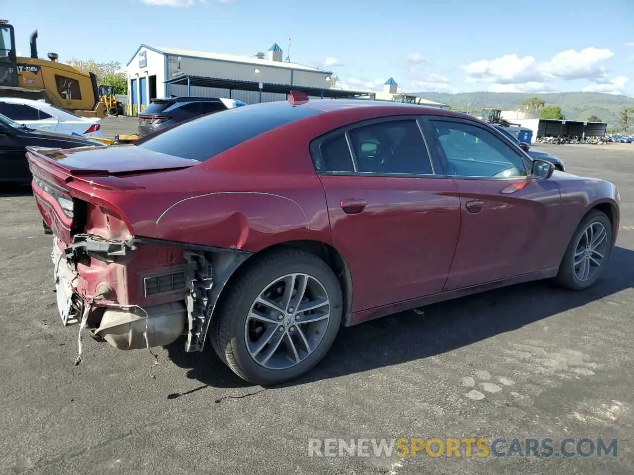 3 Photograph of a damaged car 2C3CDXJG4KH757928 DODGE CHARGER 2019