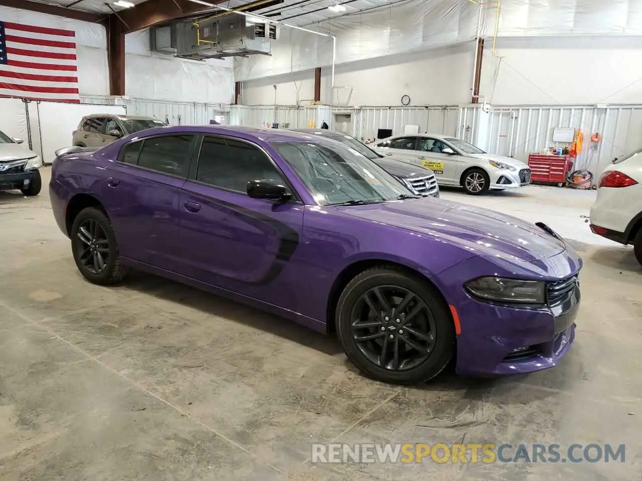 4 Photograph of a damaged car 2C3CDXJG5KH520588 DODGE CHARGER 2019
