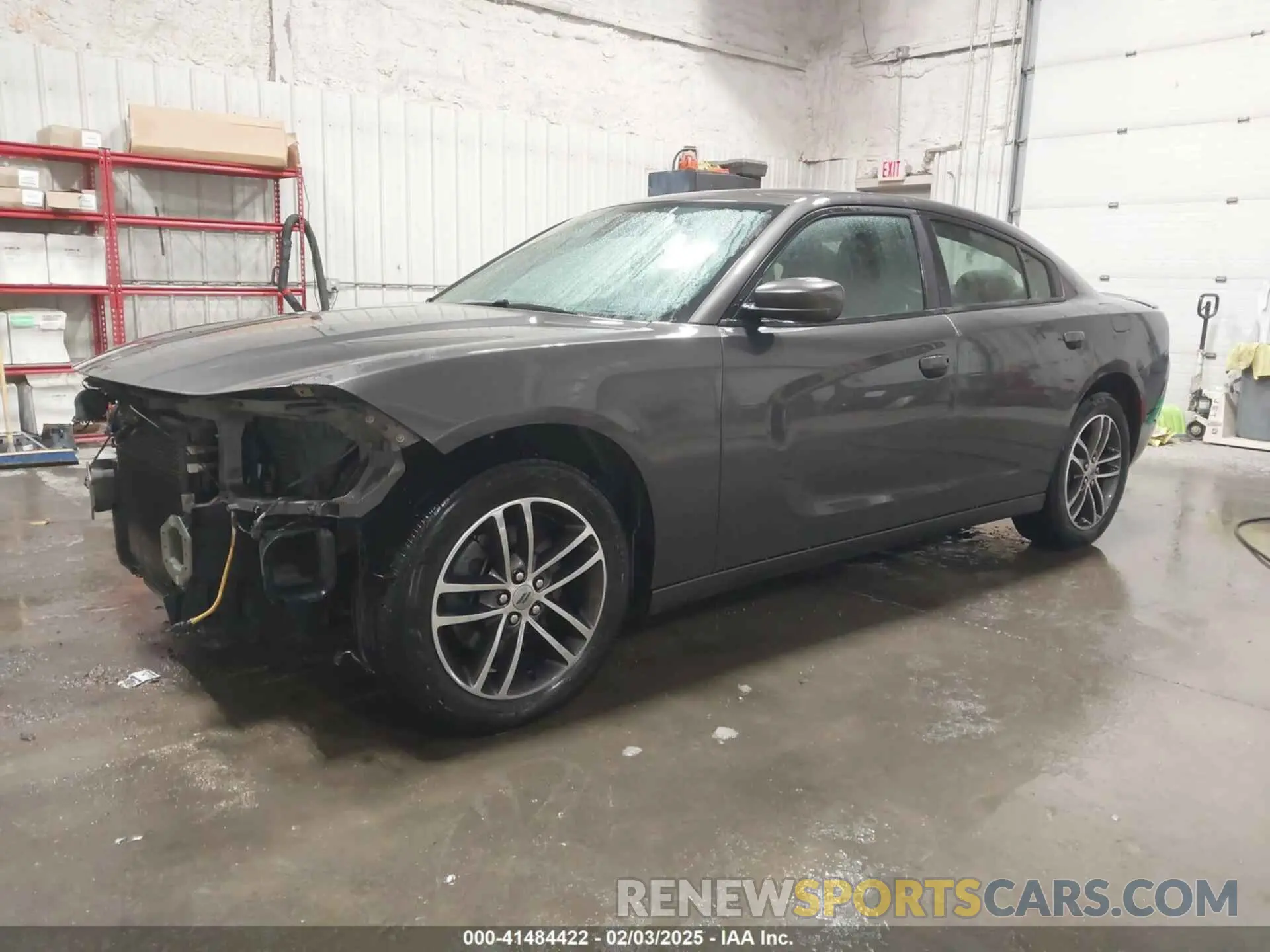 2 Photograph of a damaged car 2C3CDXJG7KH653952 DODGE CHARGER 2019