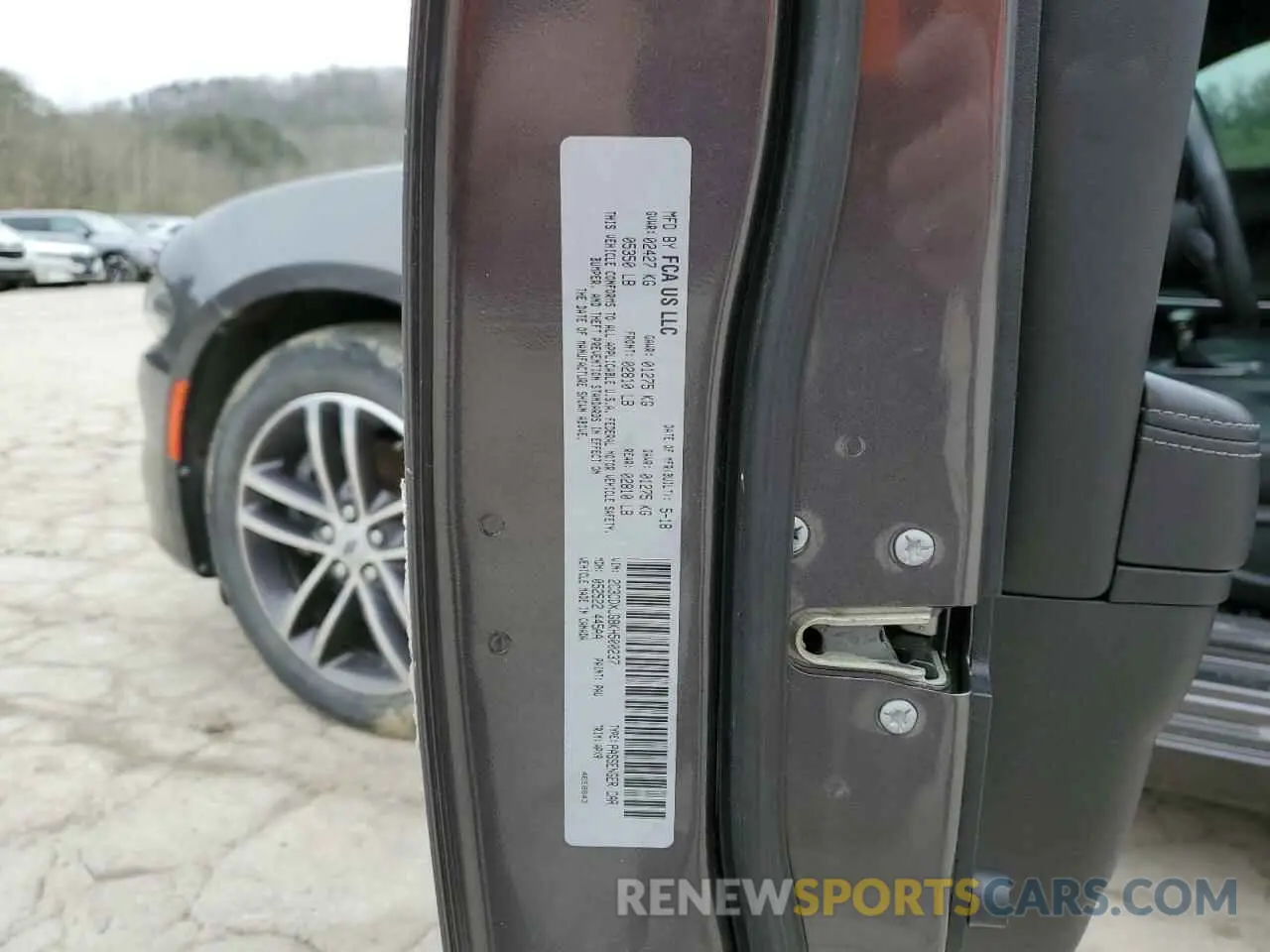 14 Photograph of a damaged car 2C3CDXJG8KH500237 DODGE CHARGER 2019
