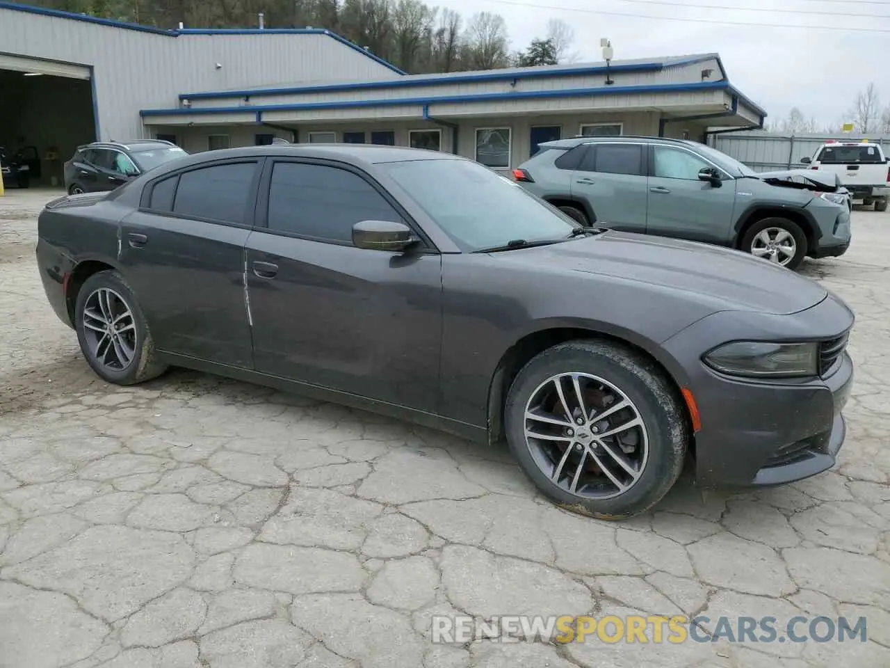 4 Photograph of a damaged car 2C3CDXJG8KH500237 DODGE CHARGER 2019