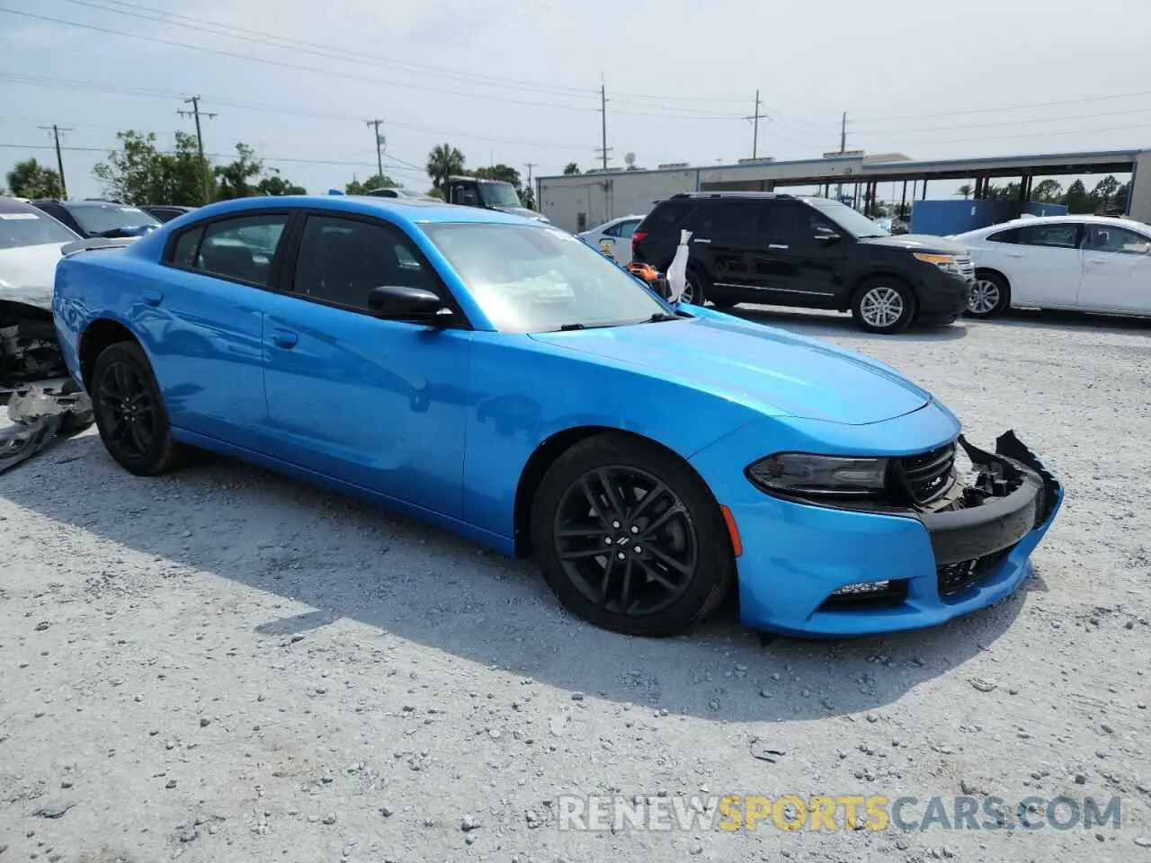 4 Photograph of a damaged car 2C3CDXJG8KH534551 DODGE CHARGER 2019