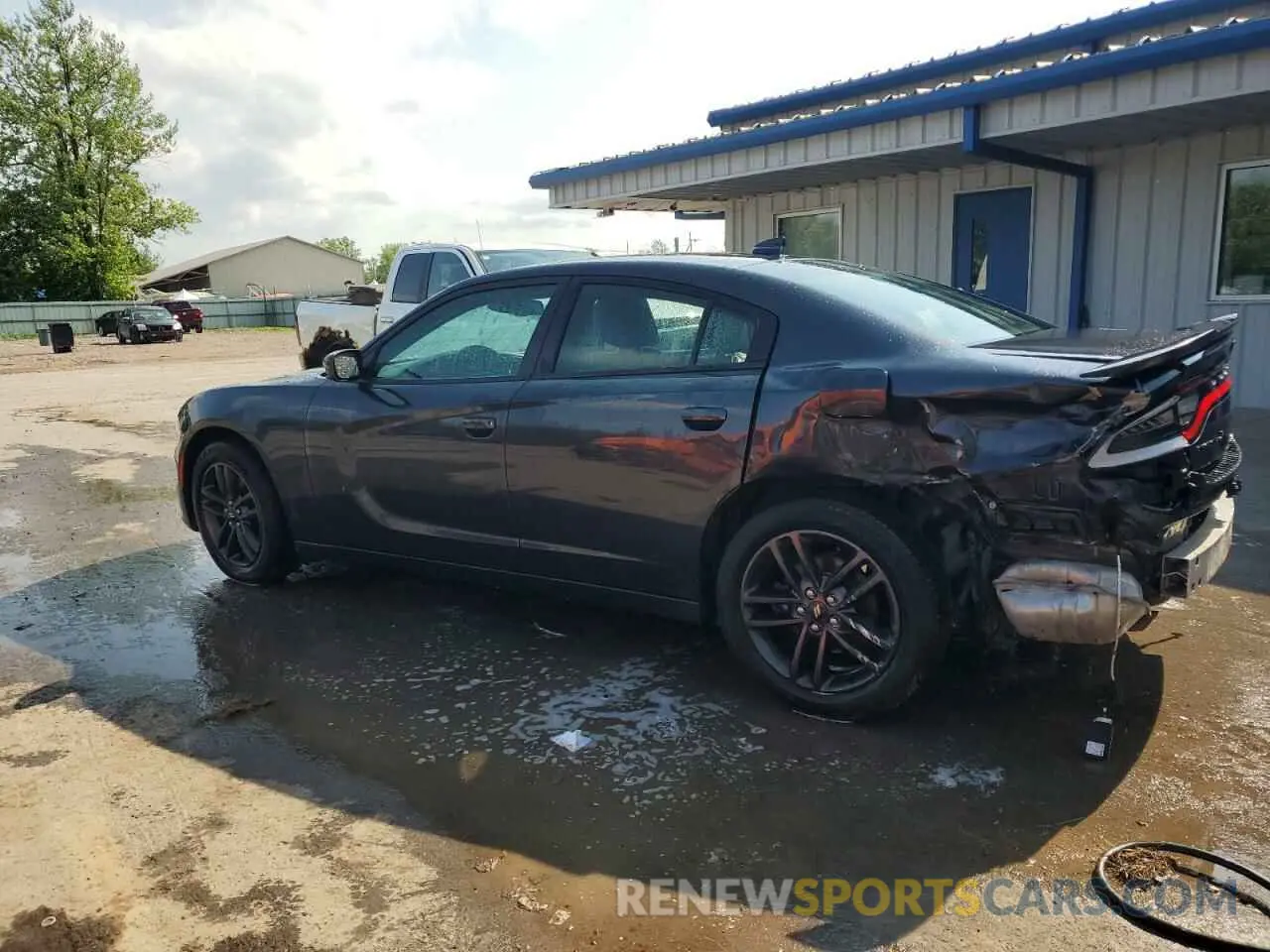 2 Photograph of a damaged car 2C3CDXJG9KH523817 DODGE CHARGER 2019