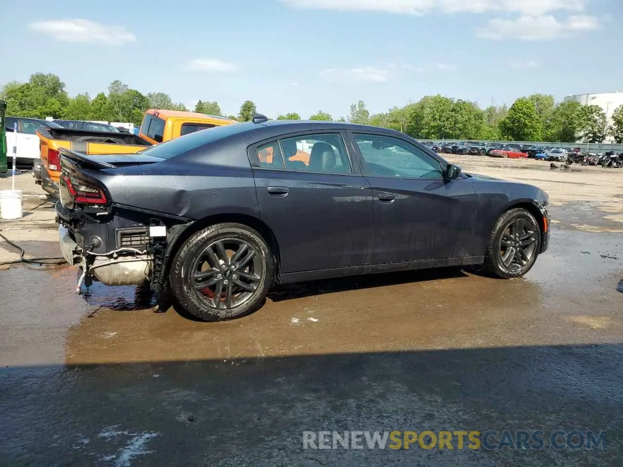 3 Photograph of a damaged car 2C3CDXJG9KH523817 DODGE CHARGER 2019