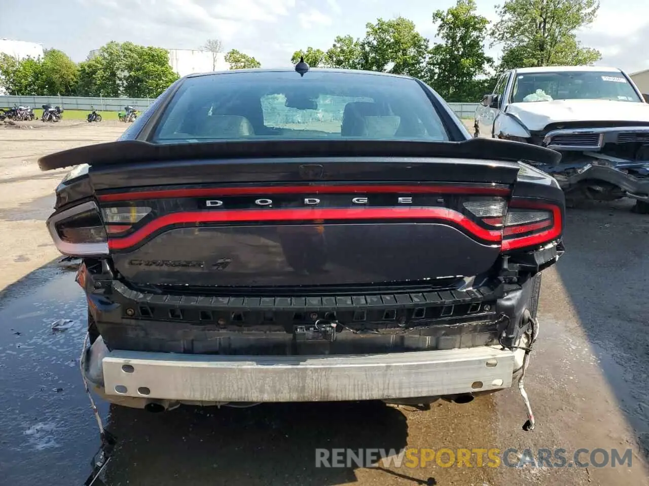6 Photograph of a damaged car 2C3CDXJG9KH523817 DODGE CHARGER 2019