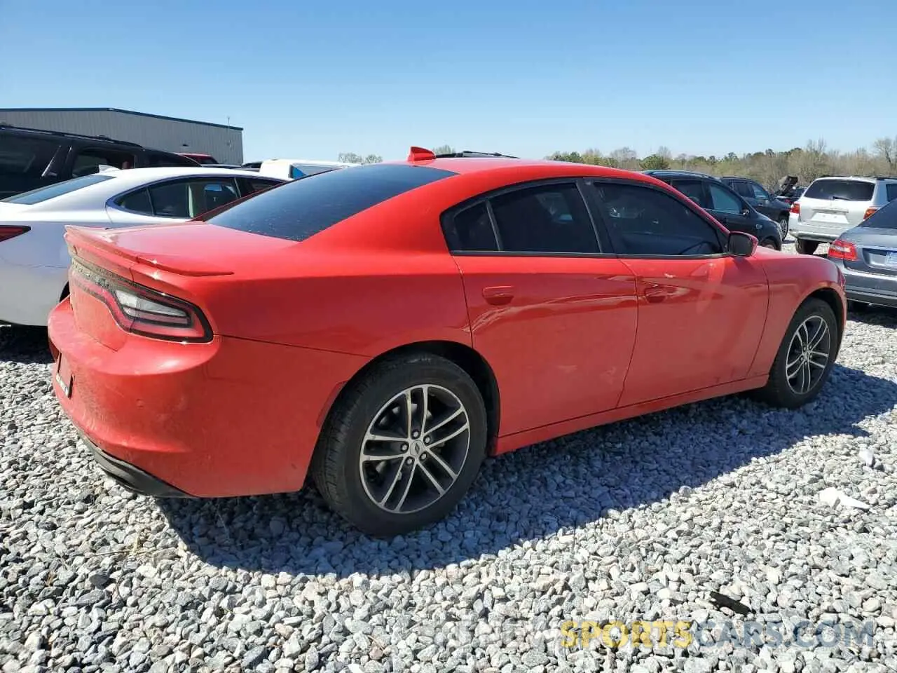 3 Photograph of a damaged car 2C3CDXJG9KH675810 DODGE CHARGER 2019