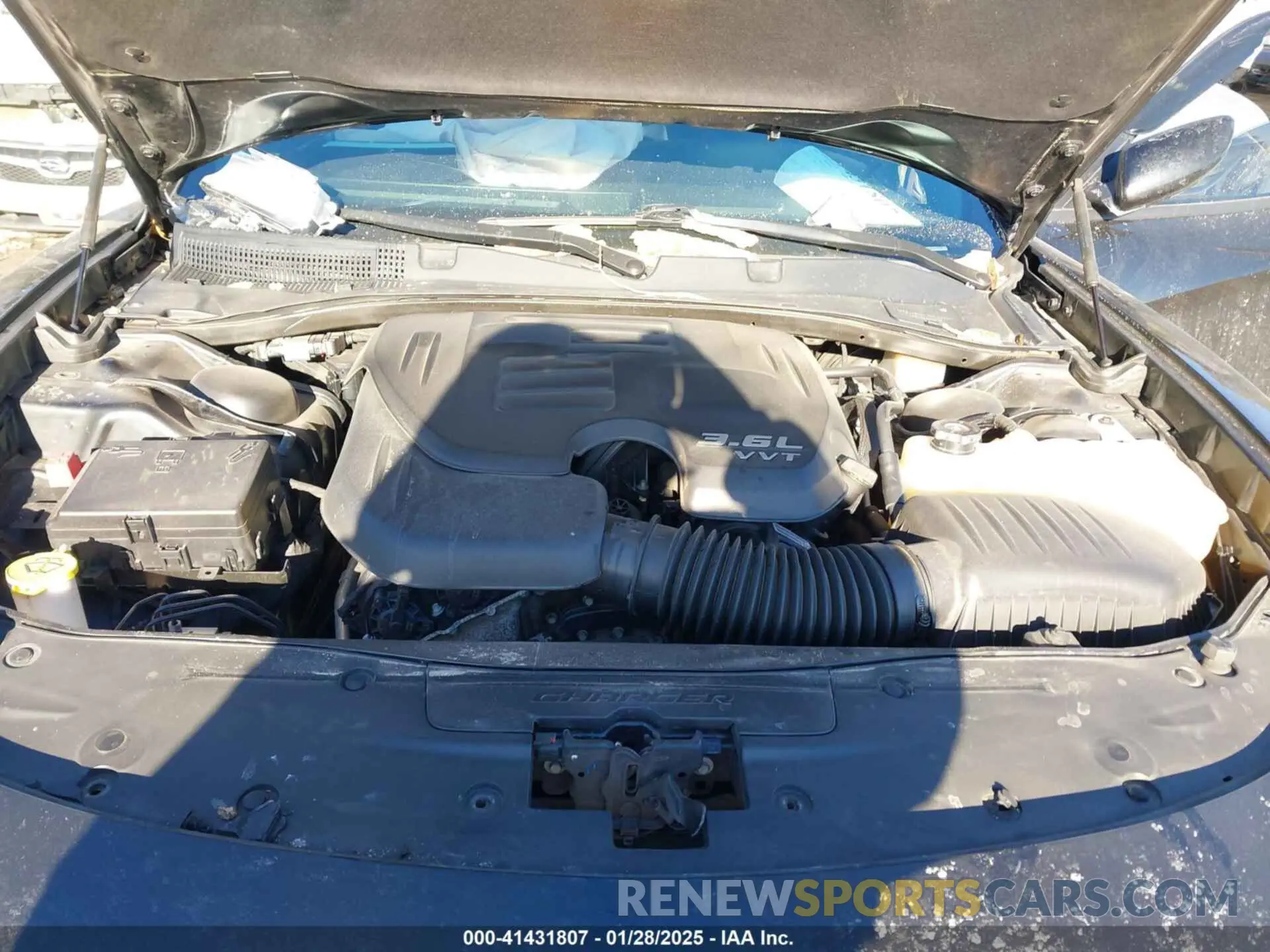 10 Photograph of a damaged car 2C3CDXJGXKH520733 DODGE CHARGER 2019