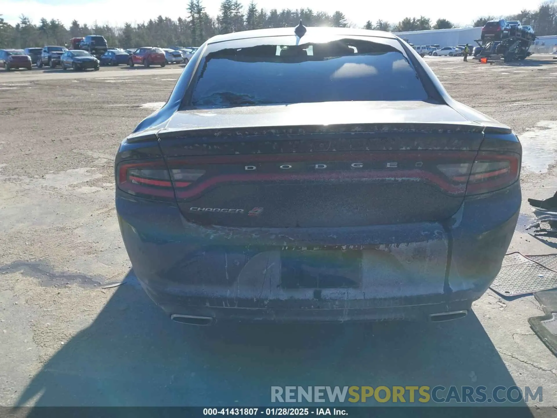 16 Photograph of a damaged car 2C3CDXJGXKH520733 DODGE CHARGER 2019