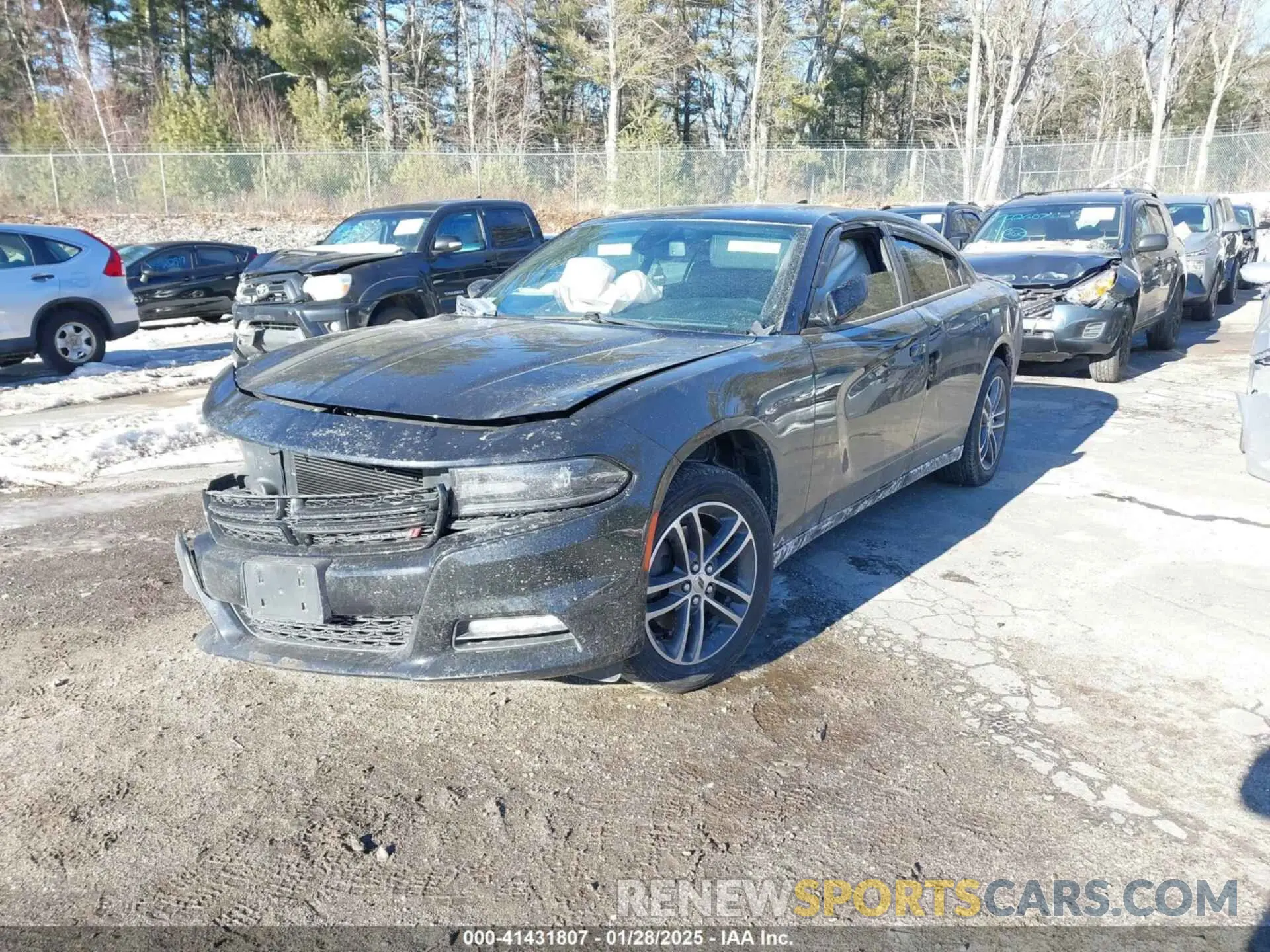 2 Photograph of a damaged car 2C3CDXJGXKH520733 DODGE CHARGER 2019