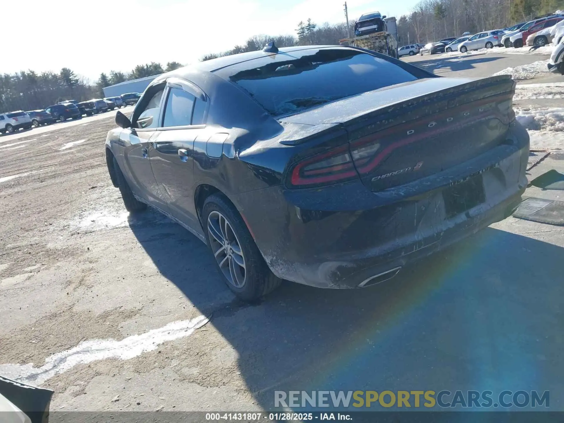 3 Photograph of a damaged car 2C3CDXJGXKH520733 DODGE CHARGER 2019