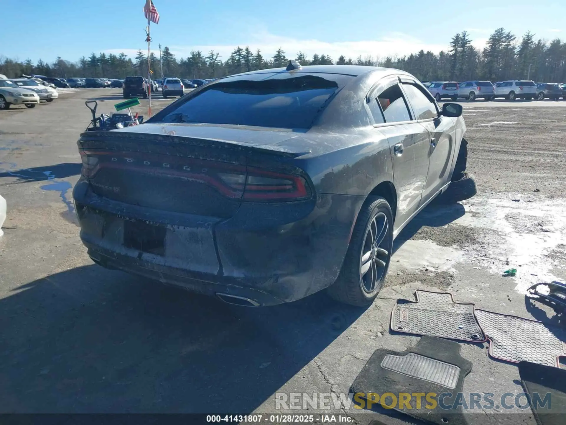 4 Photograph of a damaged car 2C3CDXJGXKH520733 DODGE CHARGER 2019