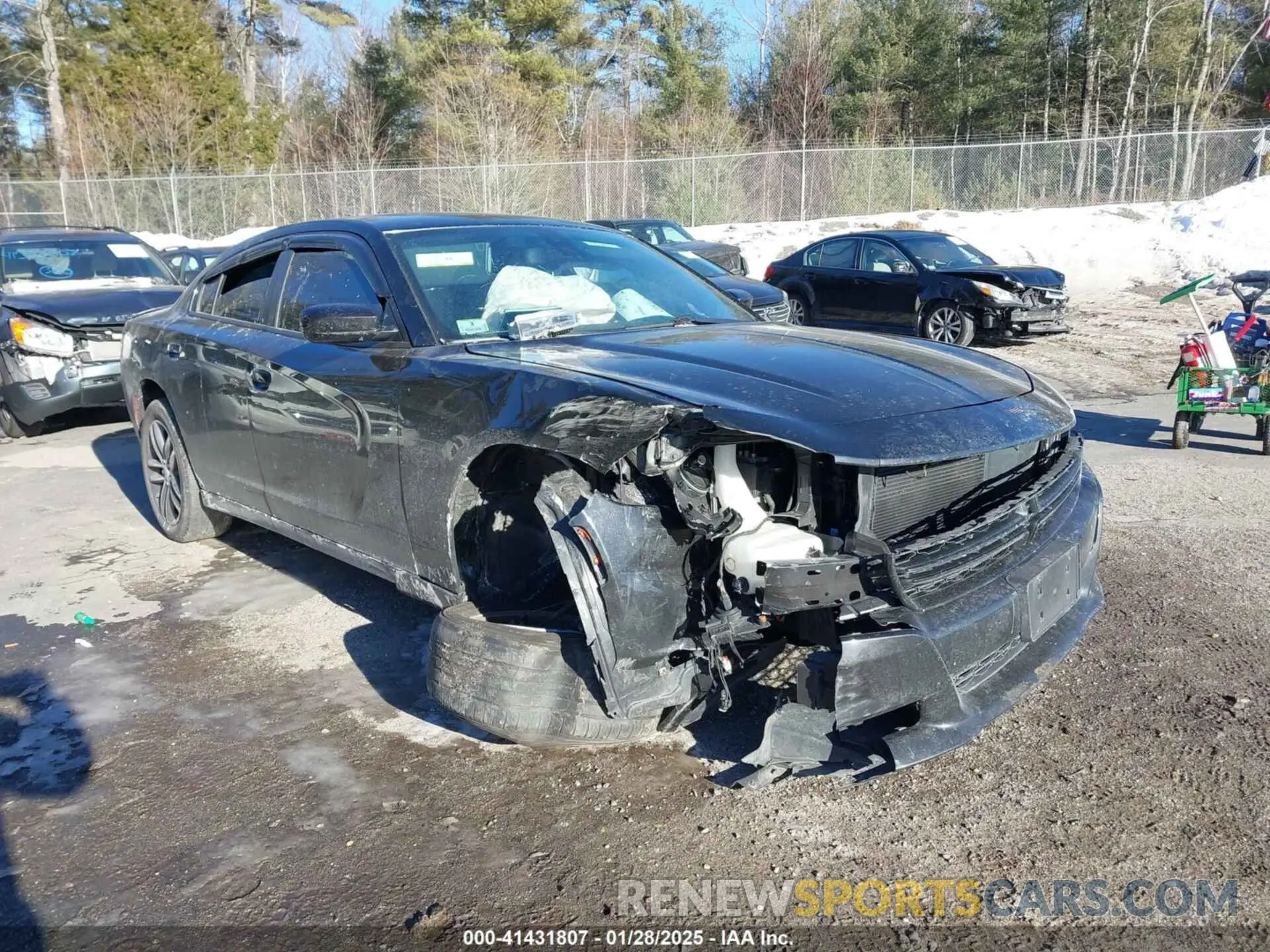 6 Photograph of a damaged car 2C3CDXJGXKH520733 DODGE CHARGER 2019