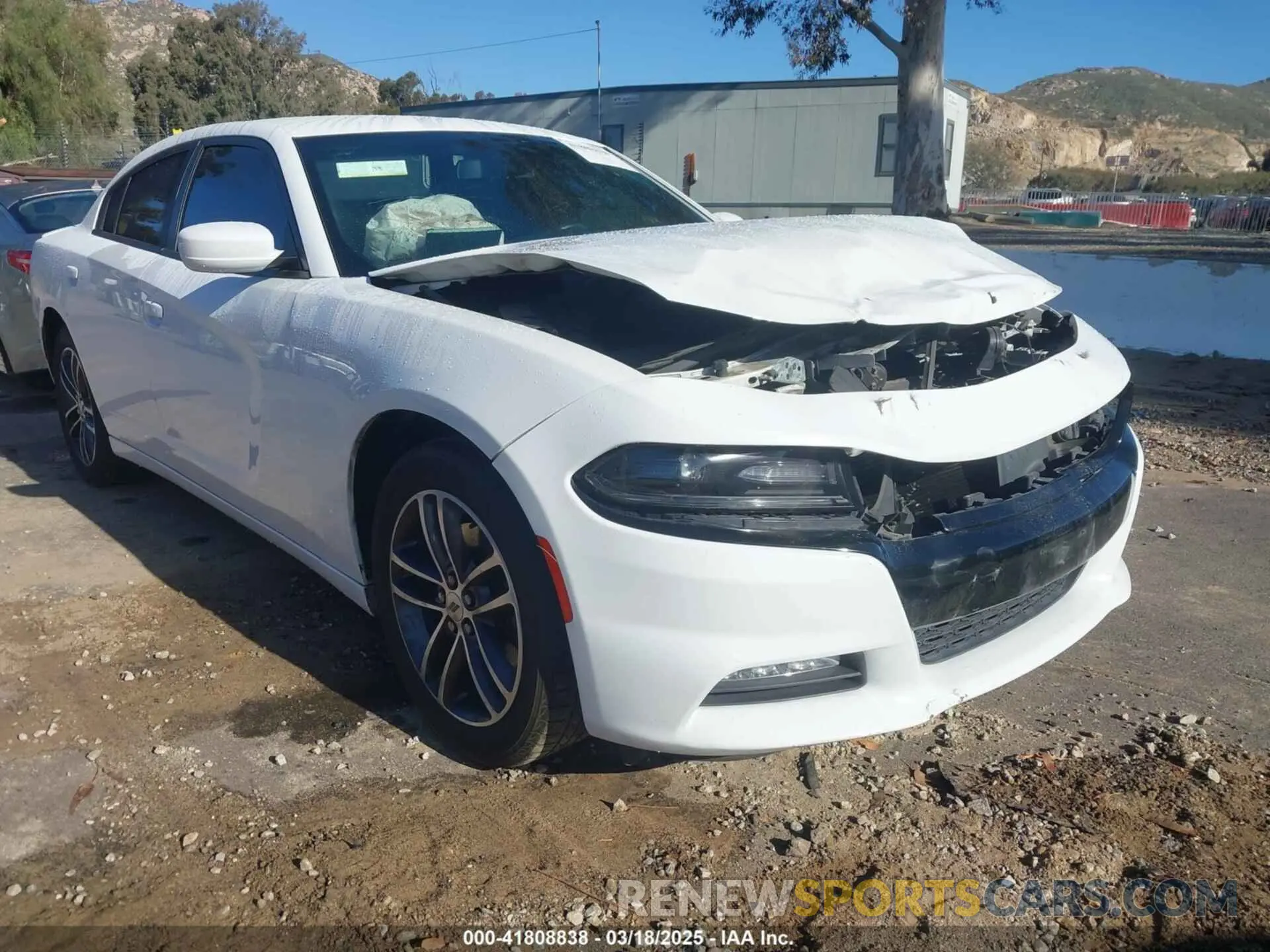 1 Photograph of a damaged car 2C3CDXJGXKH533322 DODGE CHARGER 2019