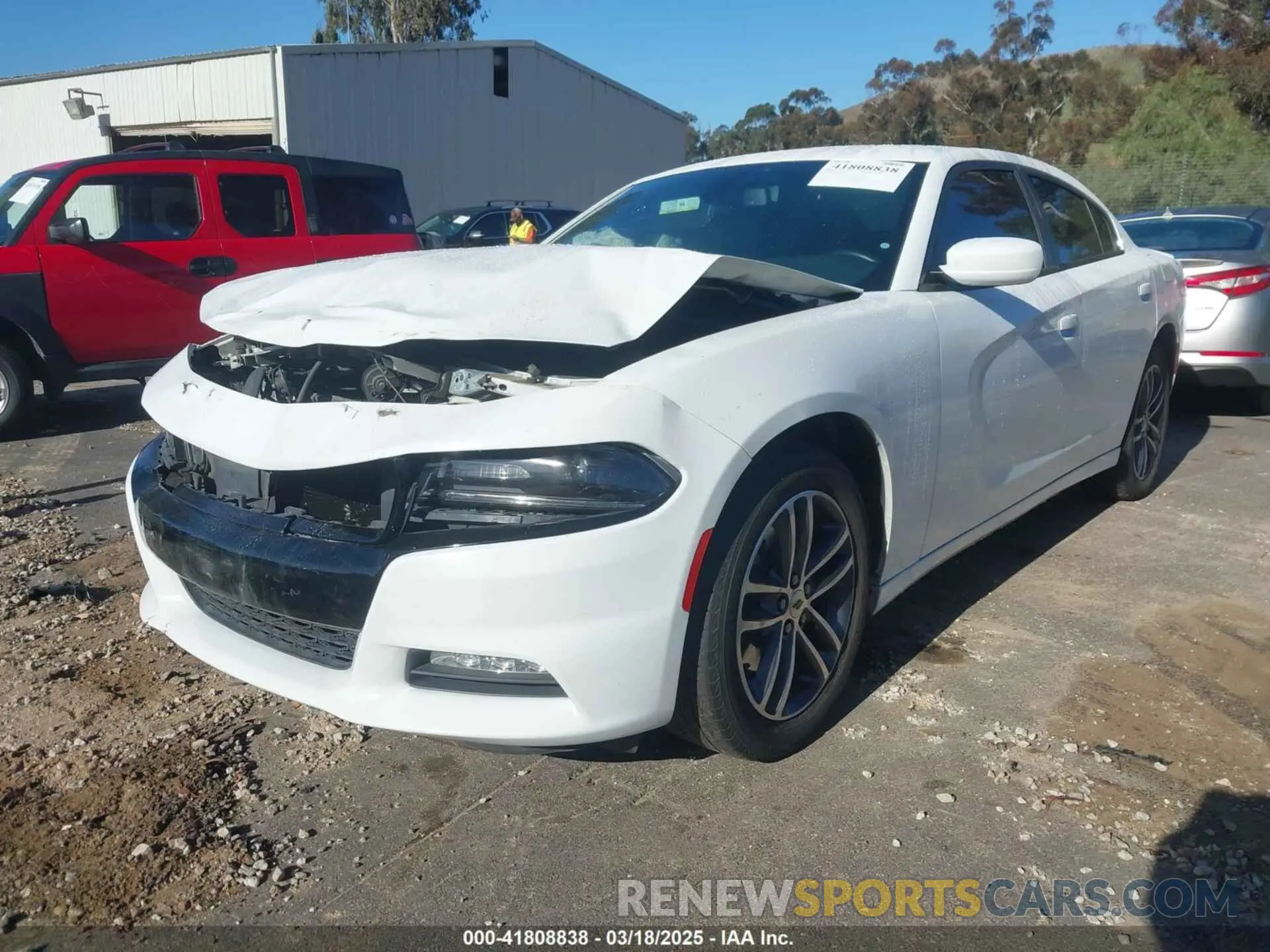 2 Photograph of a damaged car 2C3CDXJGXKH533322 DODGE CHARGER 2019