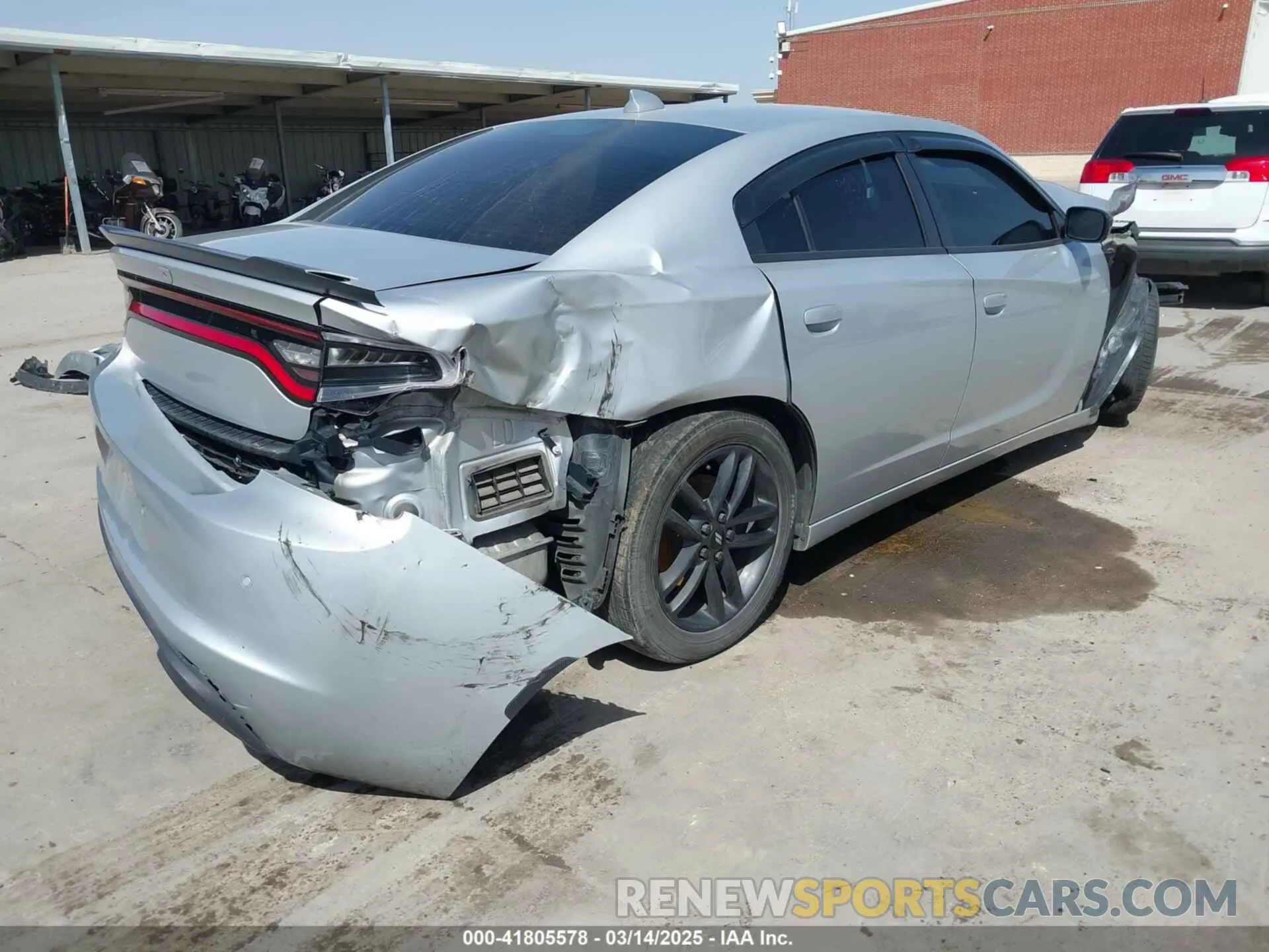 4 Photograph of a damaged car 2C3CDXJGXKH706854 DODGE CHARGER 2019