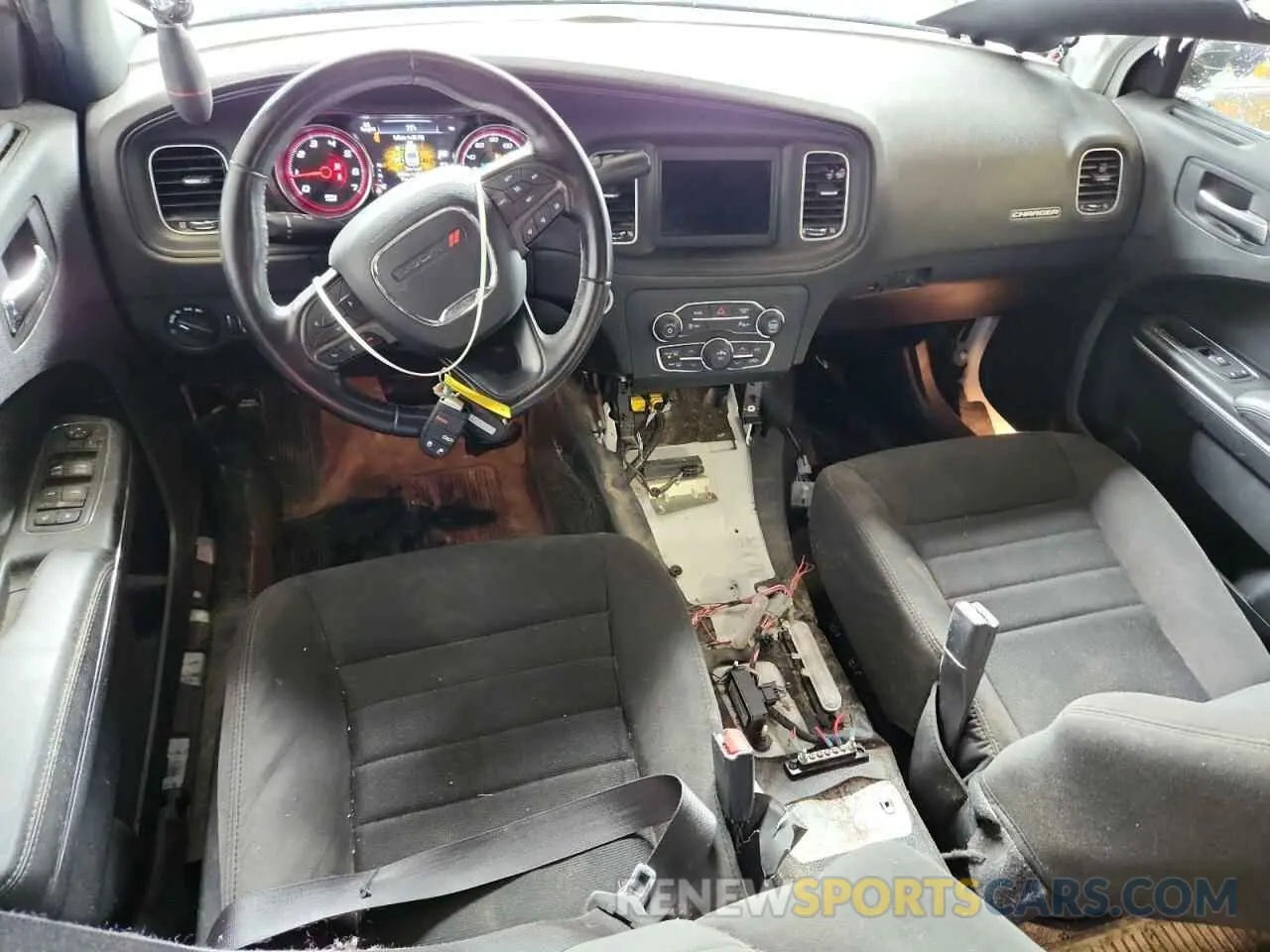 8 Photograph of a damaged car 2C3CDXKT0KH640374 DODGE CHARGER 2019