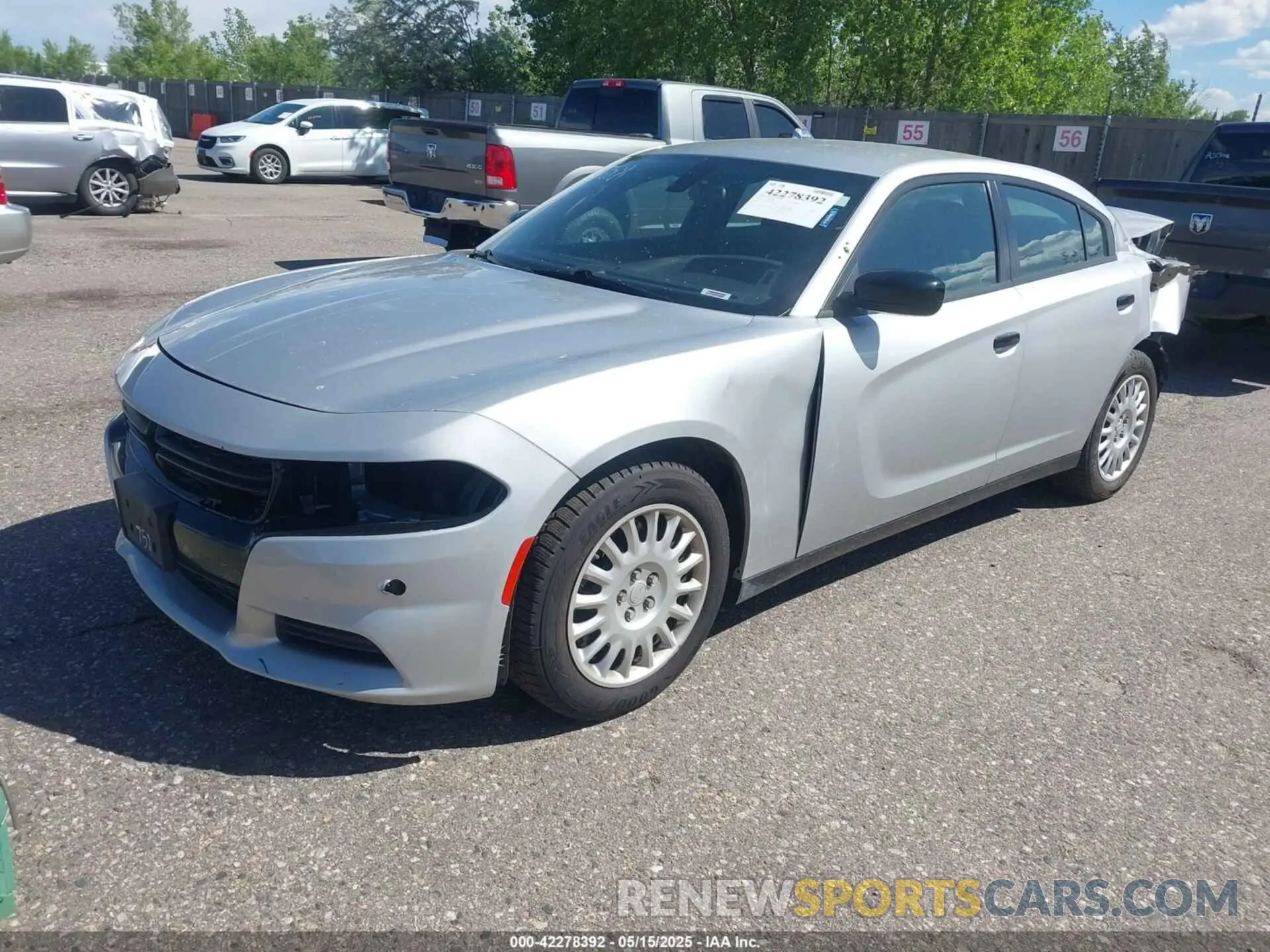2 Photograph of a damaged car 2C3CDXKT2KH514663 DODGE CHARGER 2019